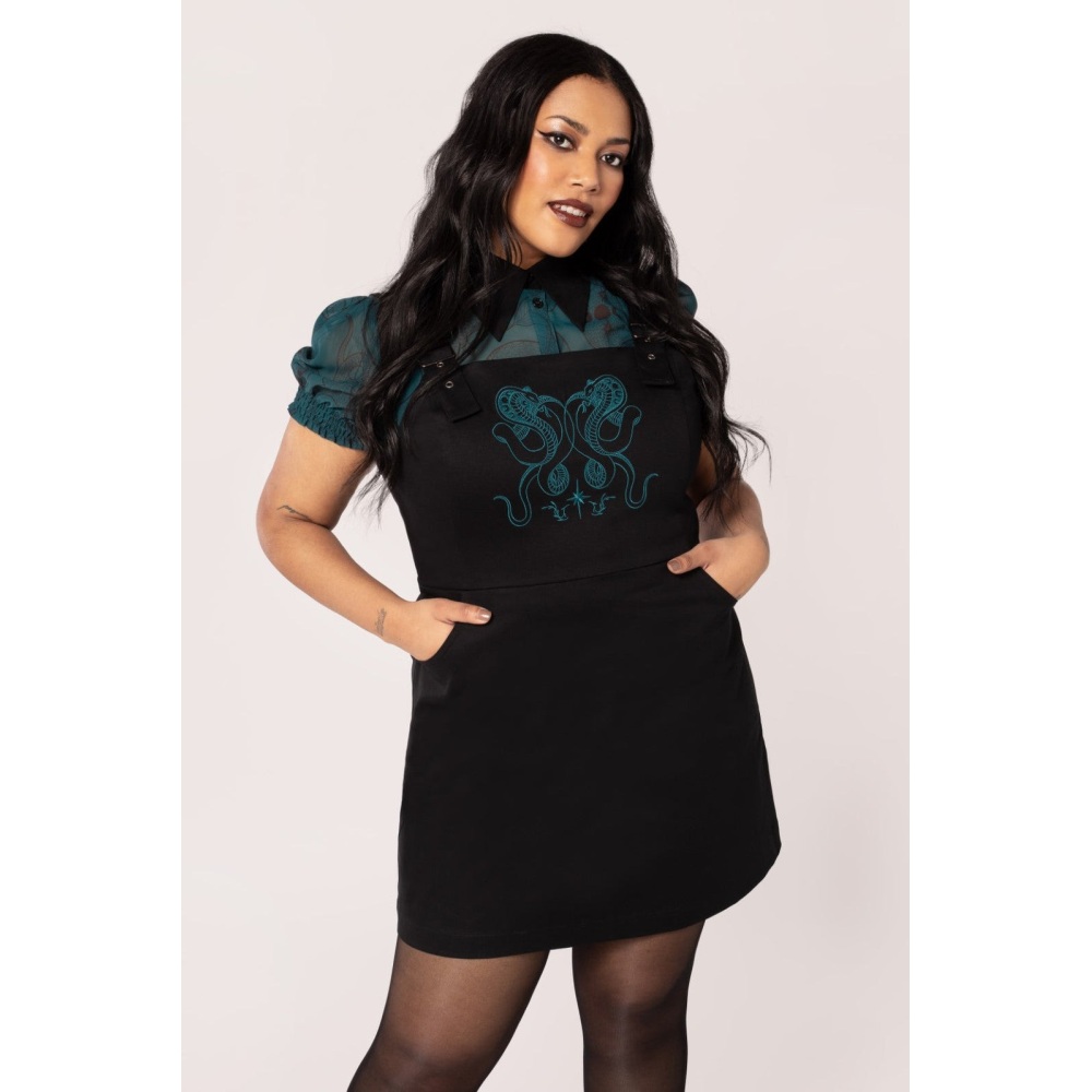 Hell Bunny - Venom Robe courte - Noir
